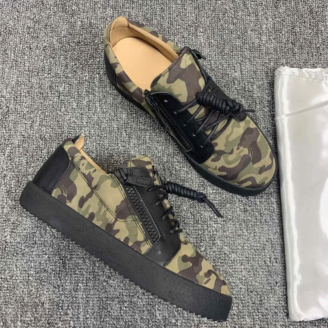 

New Fashion Casual Sneakers for Men Brand Designer Women Tennis shoes Luxury Real Leather GZ Loafers Sports shoes 35-48 G0502
