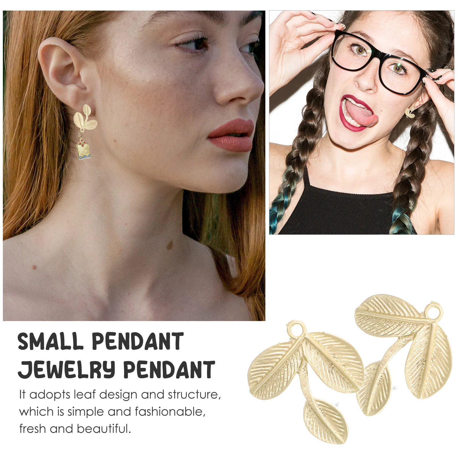 

20pcs DIY Earring Stud Post Metal Base Accessories for Jewelry Making Supplies Backs Ear Stud Earrings Decor Pendant