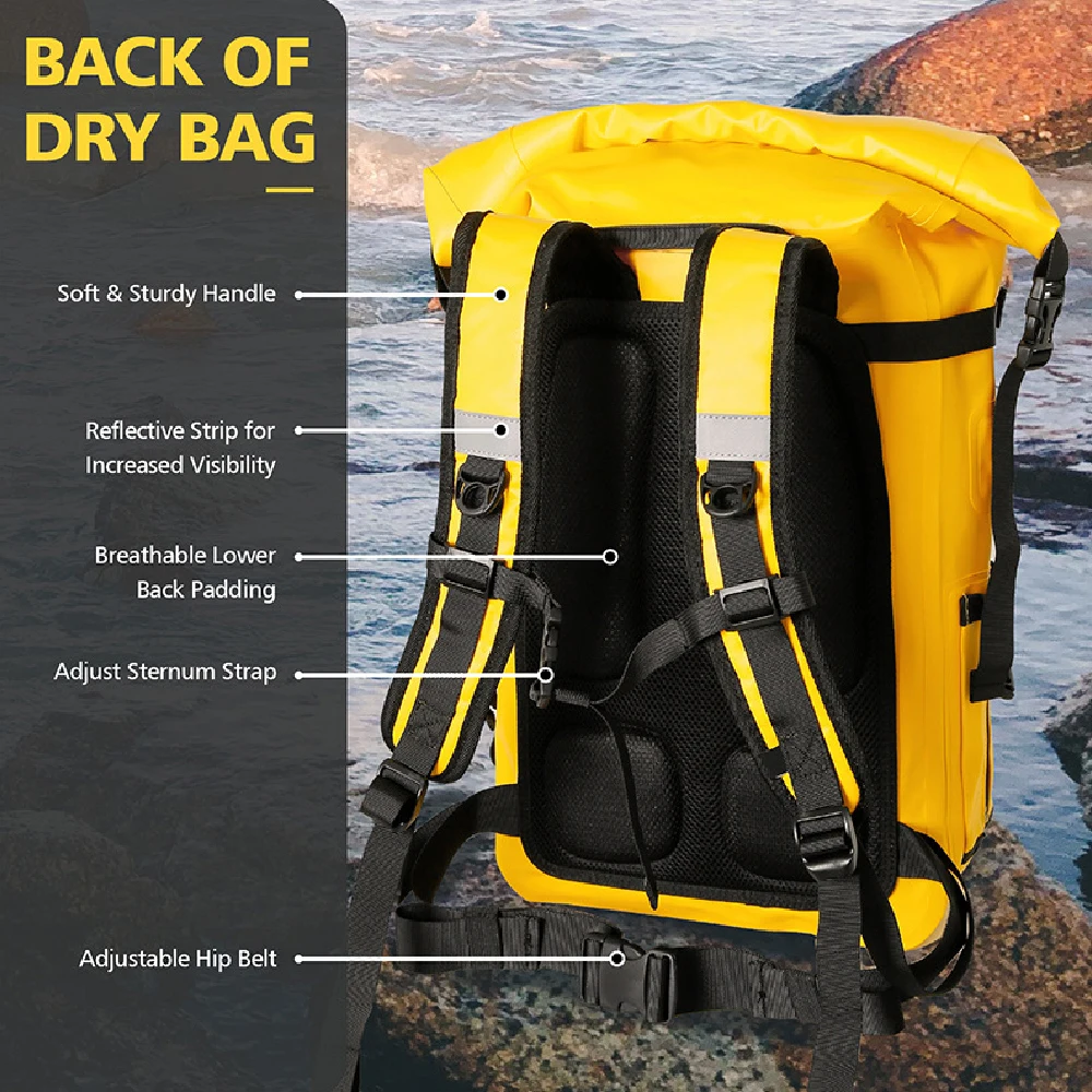1PCS Waterproof Backpack Heavy - đánh giá và giá Dry Bag Roll Top