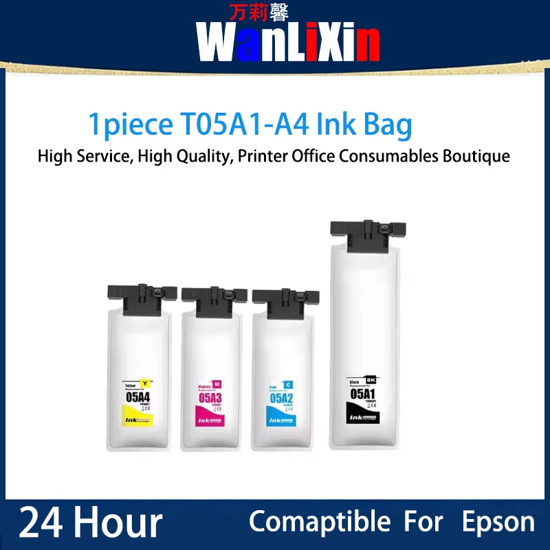 

1 шт. T05A1 T05A3 T05A4 Чернильный пакет, совместимый с принтерами Epson WorkForce Pro WF-C878R WF-C879R C878R C879R, только для Европы