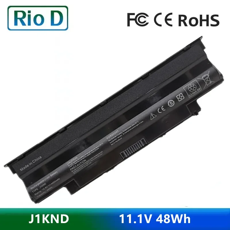 

J1KND 11.1V 48Wh Laptop Battery for DELL Inspiron N4010 N3010 N3110 N4050 N4110 N5010 N5010D N5110 N7010 N7110 M501 M501R M511R