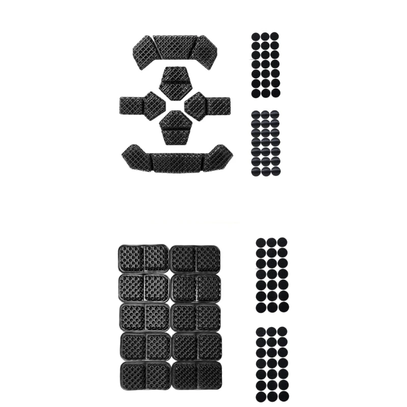HX6A Helmet Cushion with Fastener Parts Breathable Pads for Inside Replacement
