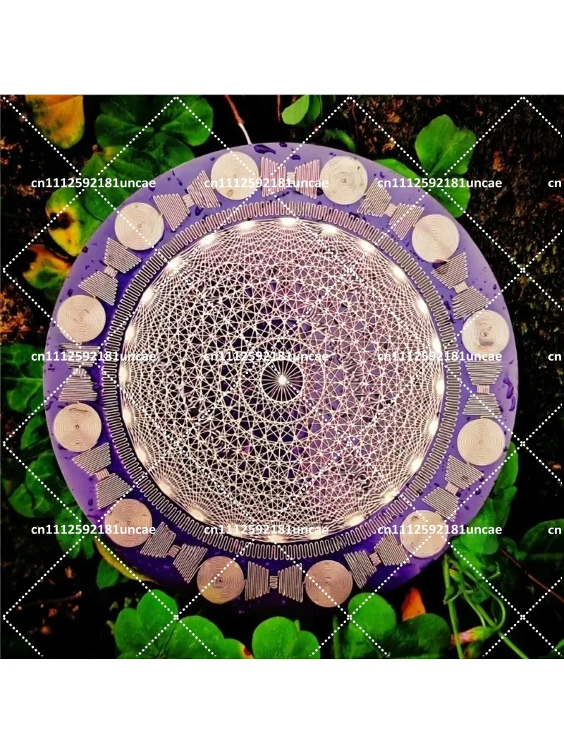 Rechargeable Multi-frequency Wave Oscillator Polarized Optical Disc Demagnetization Crystal