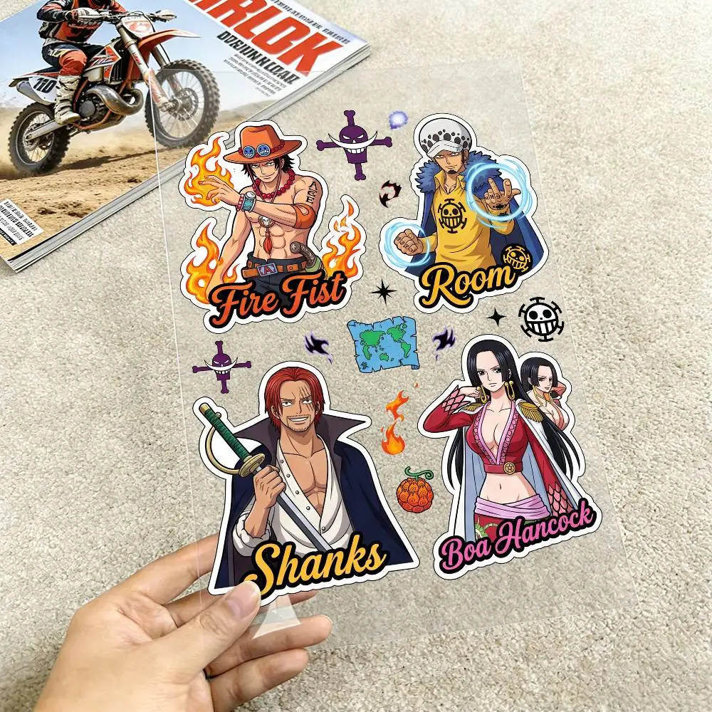 

Водонепроницаемые светоотражающие наклейки для мотоциклов и автомобилей, легко снимаемые, для One Piece