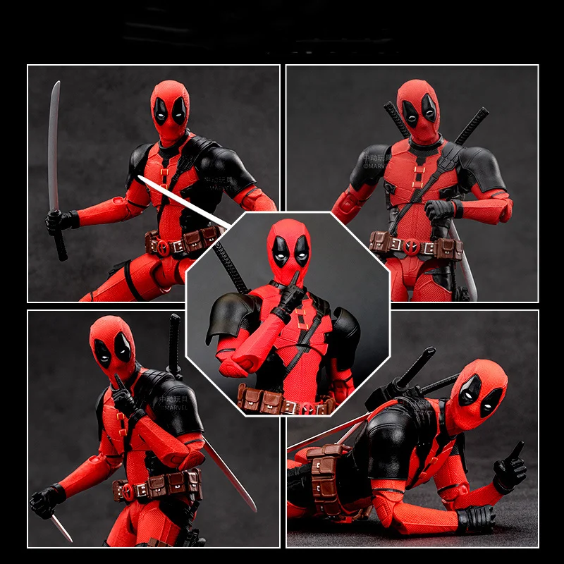 Zd Toys Film 1:10 Deadpool & Wolverine Action Figures Deadpool Boxed Wolverine Collection Adult Action Figures Kids Toy
