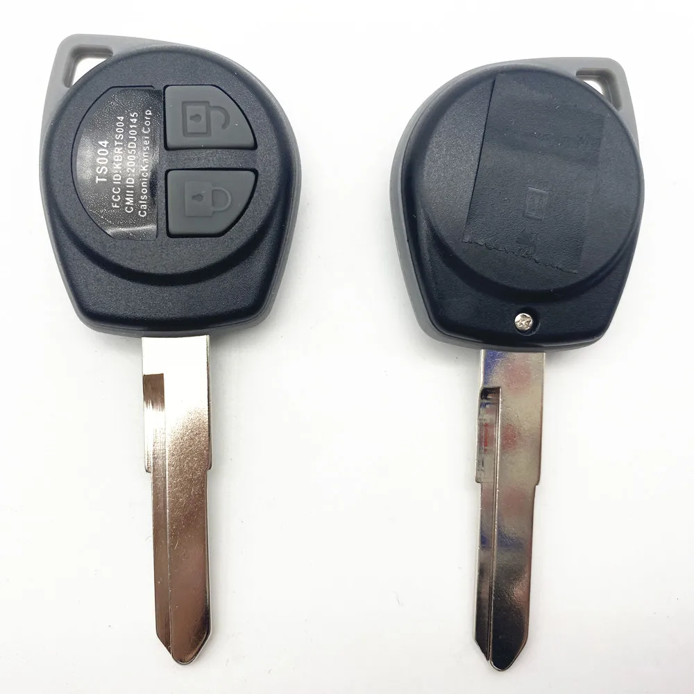 

For Suzuki Swift Sx4 Alto Vitara Ignis Jimny Splash 1pcs/5pcs 2 Button Car Remote Key Fob 315/433Mhz ID46 Chip