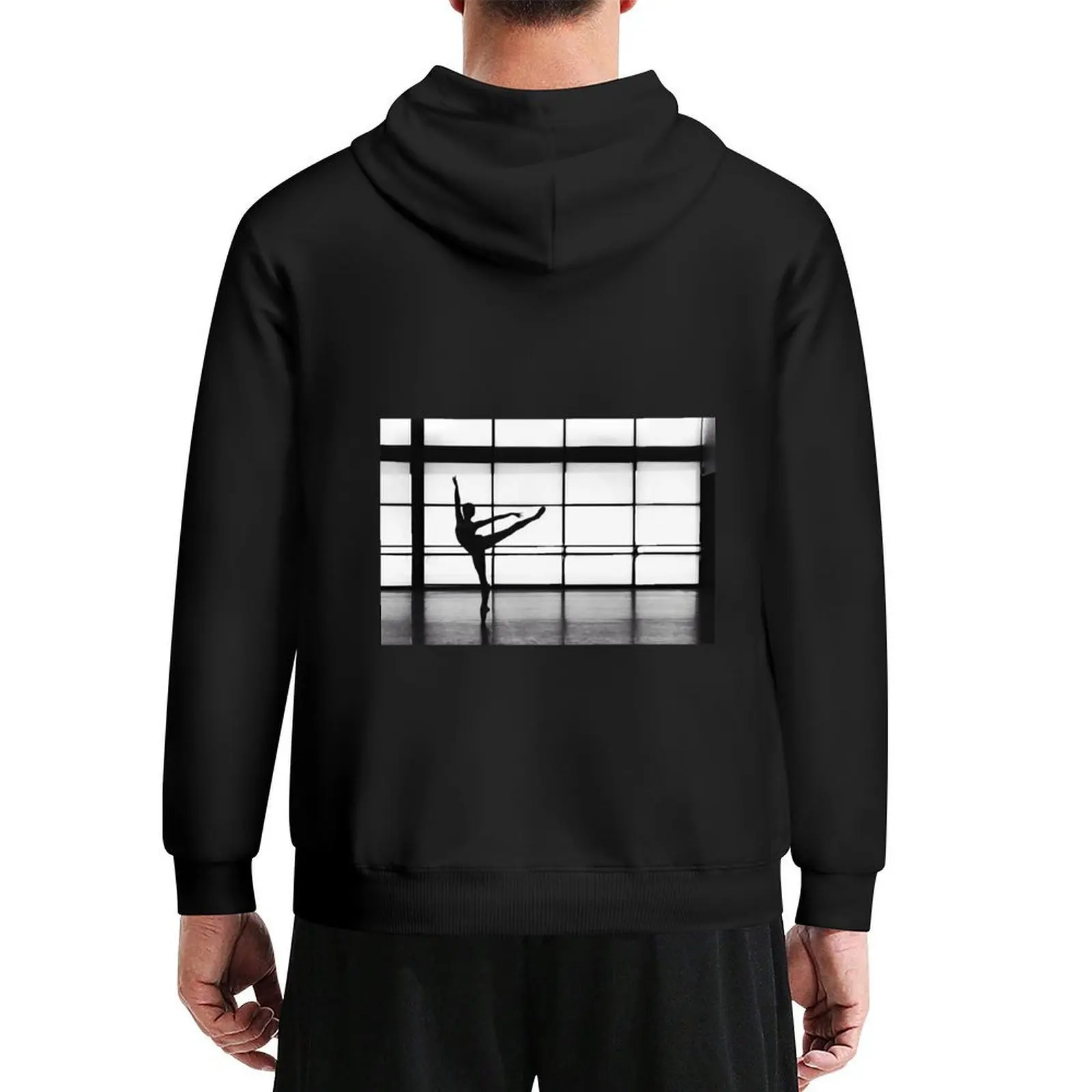 

Ballerina in Arabesque Hoodie mens clothes japanese style clothes for men anime clothes hoodies for men high quality