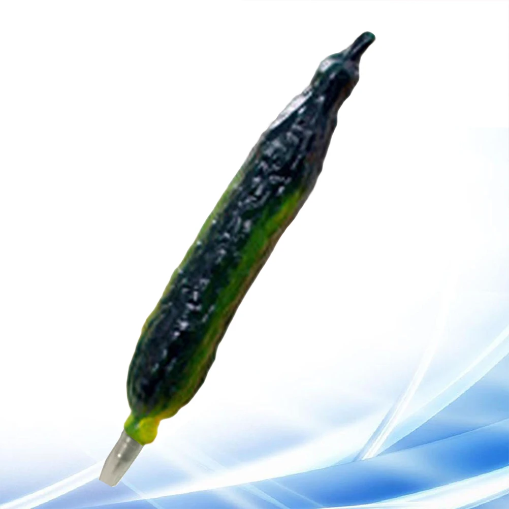 

Cartoon Fruit Pen 1 Pc Cucumber Shape Magnetic Ballpoint Pens Kids Vegetable Design Smooth Writing Gel Pen for Office