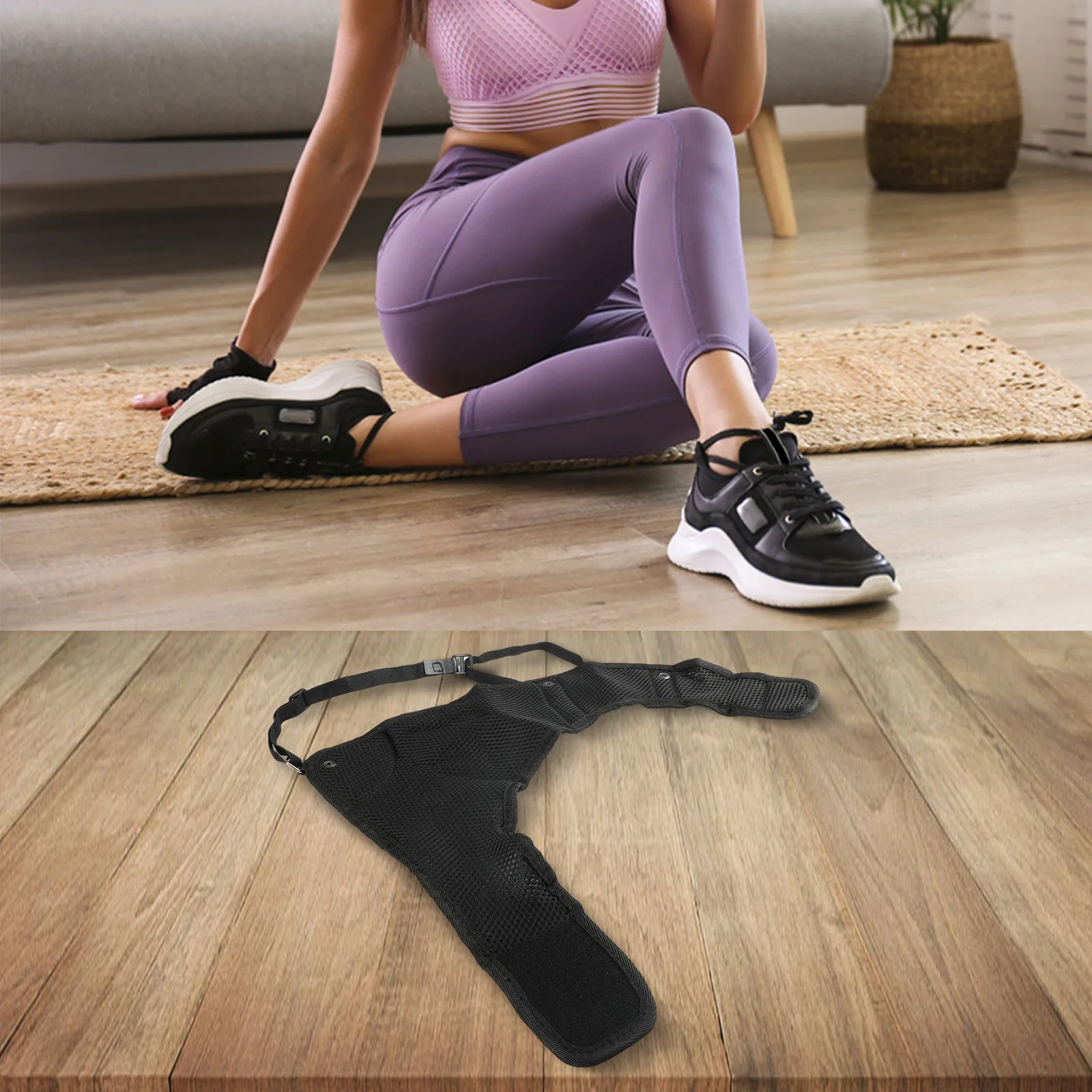 Training Support Chest Strap with Elasticated Design Breathable Mesh and Precision Fit Adjustment for Movement