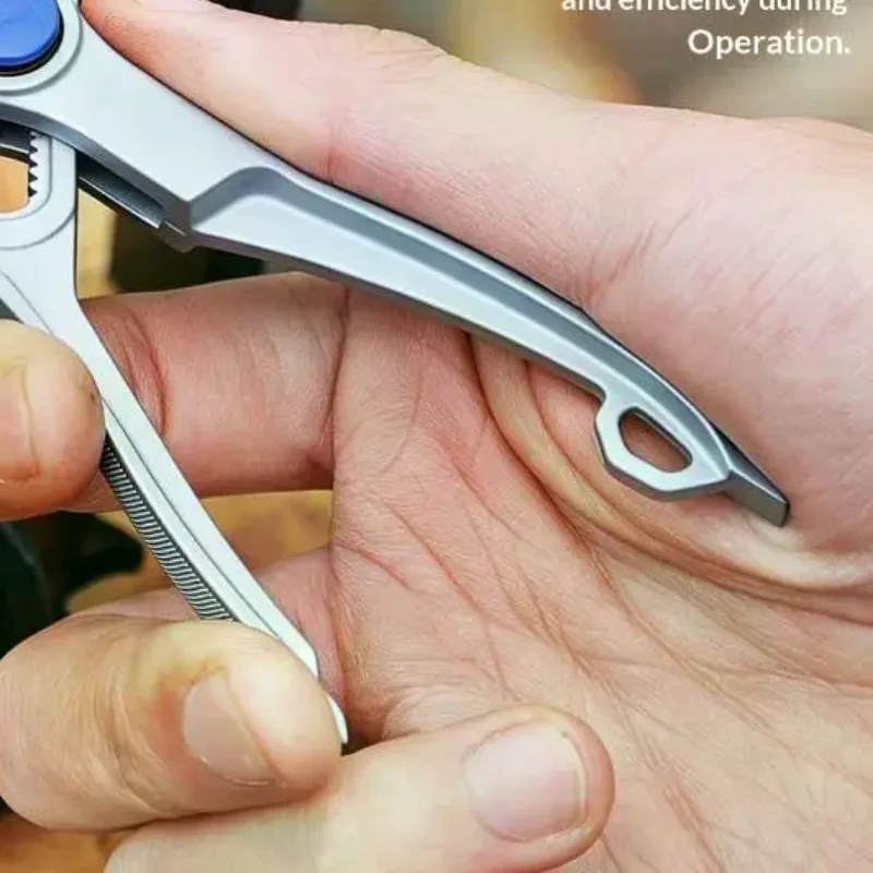 4inch Mini Groove Joint Pliers Push Lock V Jaw Adjustable Multi Grip Hand Tool for Car Auto Repair Mechanic Workshop