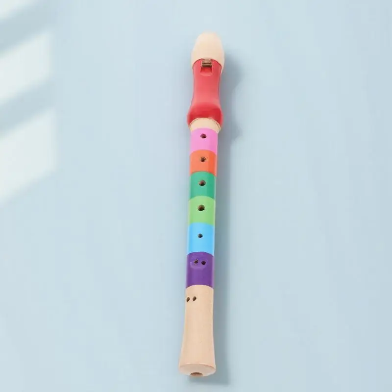 

8 Hole Lightweight Treble Clarionet Child Kids Musical Instruments Recorder for Beginners Wooden Woodwind Adults