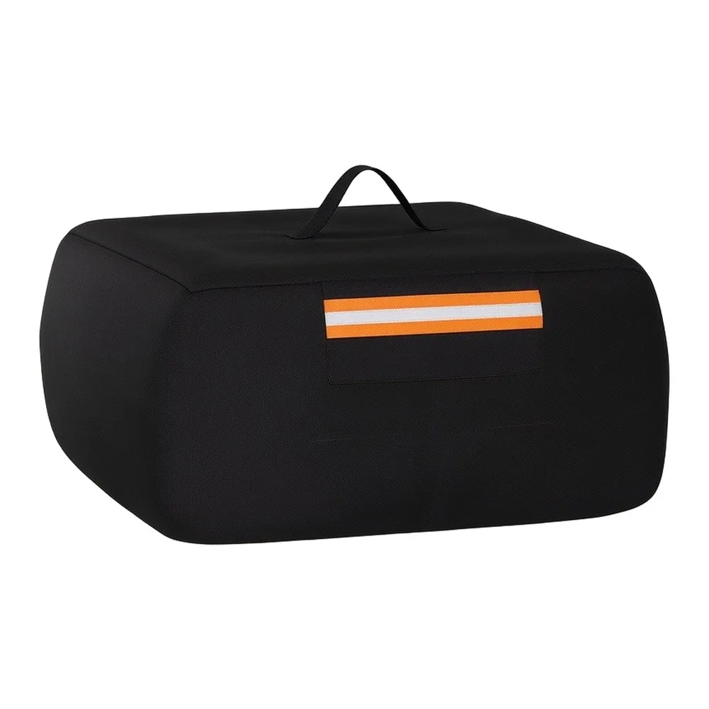 420D Oxford Portable Charcoal Grill Cover 21.5x21.5x14.5 Inch Weather Resistant Dust-Proof BBQ Accessories For Outdoor Camping