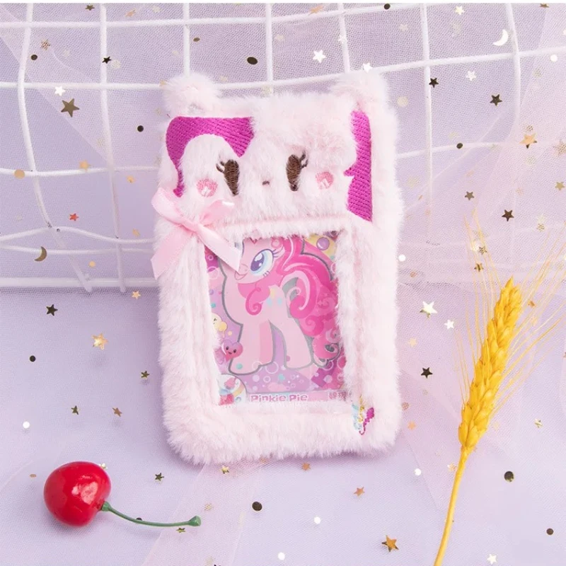 My Little Pony Cute Plush Student School Sign Bus Meal Card Protection Cover Animation Peripheral Holiday Gifts image 6