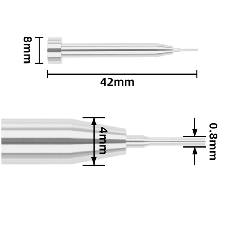 20Pcs Watch Band Strap Link Pin Remover Repair Tools, 0.8mm Watchmaker Pin Punch