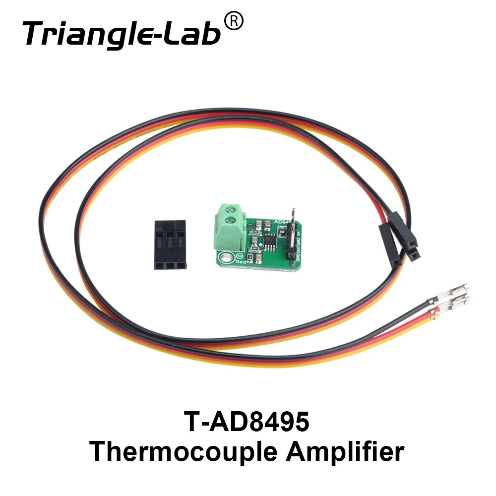 Trianglelab AD8495 K-type thermocouple T-AD8495 amplifier for volcano V6 HOTEND Temperature Sensor DRAGON DRAGONFLY DDE Extruder