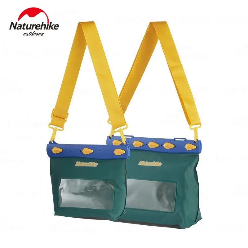 

Naturehike 2,6 л/5,6 л Сверхлегкая водонепроницаемая сумка Многофункциональная дорожная портативная сумка на плечо Пляжное оборудование для плавания Сумка для хранения из ПВХ