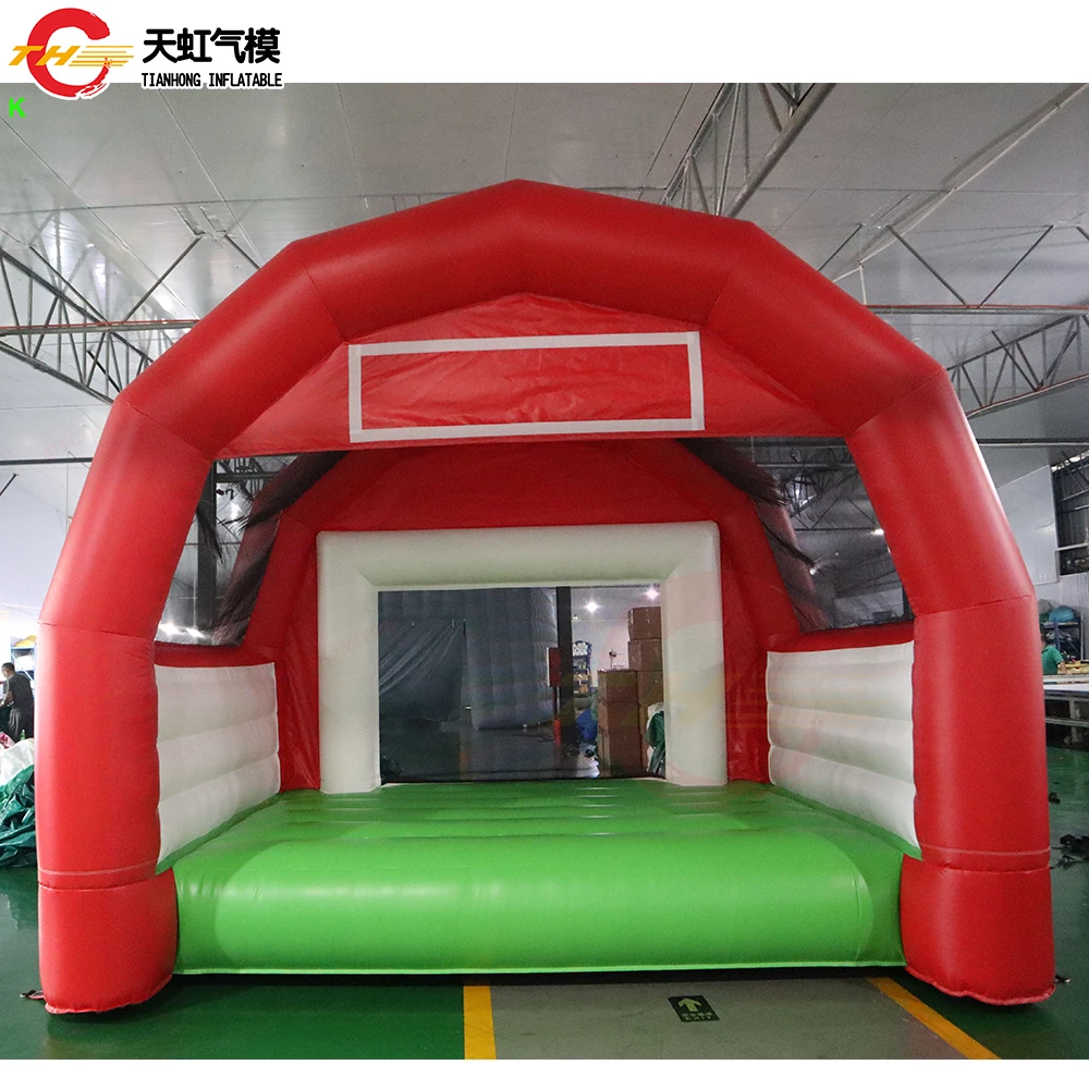 Quick Shipping 4x3m/5x4m Inflatable Football Goal Shootout Soccer Target Sport Game for Sale with Blower