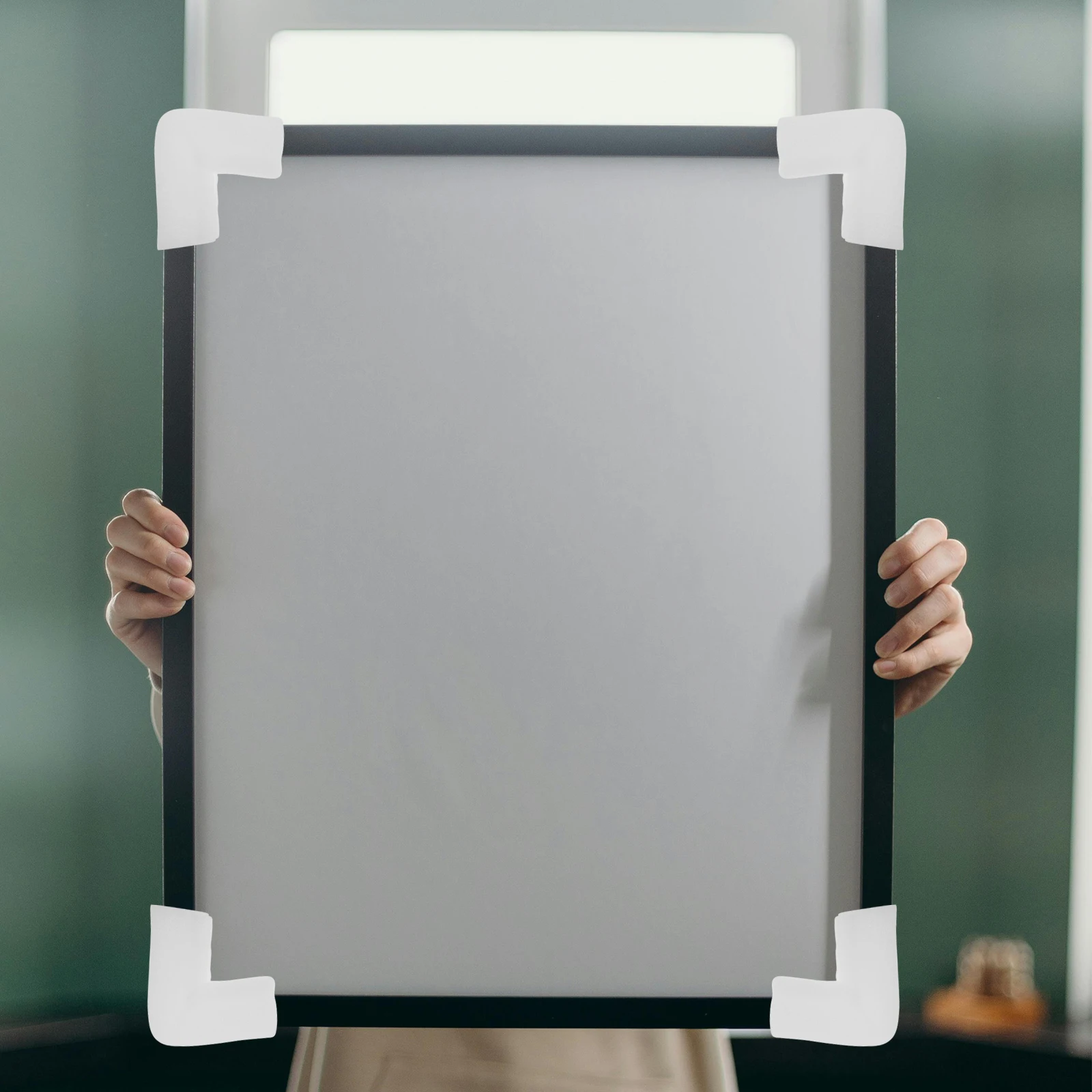 

8pcs Foam Corner Protectors L-Shaped niture Edge Protectors Soft High-Density Safety Guards For Photo Frames Shipping Moving