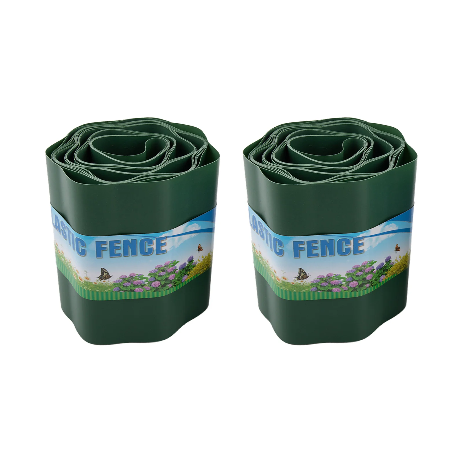 Outdoor Decor Flexible Border Landscaping Ideas 6M*15CM DIY Garden Fence Installation Kit Garden Decorative Fence