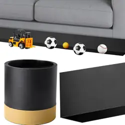Bloqueadores de juguete para muebles debajo del sofá, parachoques ajustable, detener las cosas de salir debajo del sofá, muebles, cama para mascotas y niños