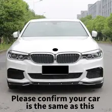 BMW 5 Series Front Bumper Lip #3