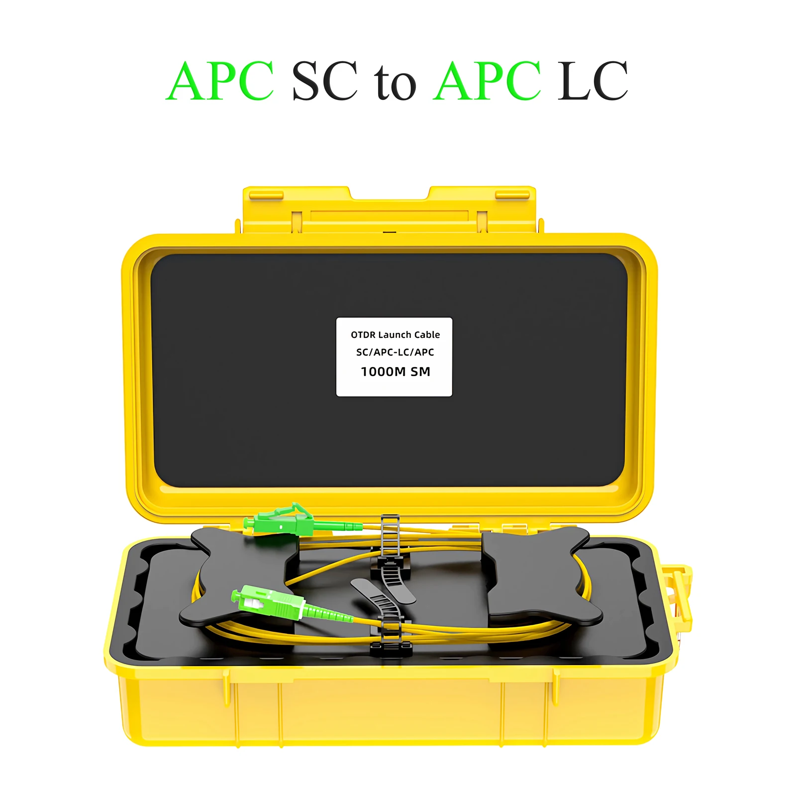 OTDR Launch Cable Test Tool Glasvezelkabel Testbox OTDR Dode Zone Blind Zone Eliminator Single Mode APC/UPC 1310/1550nm