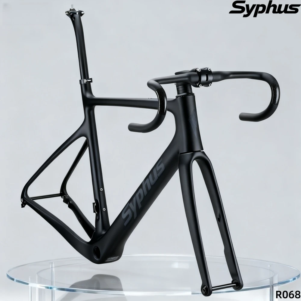 

Syphus T1100 Super Light Carbon Road Bike Frame Bicycle UDH Hanger BB79 Bottom Bracket Full Hidden Cable Road Bicycle Frame
