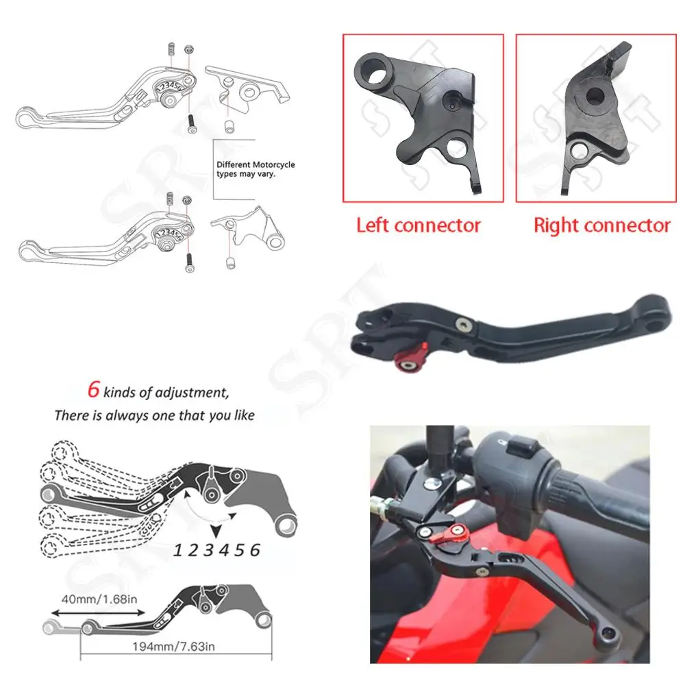 

Motorcycle Accessories Folding Extendable Brake Clutch Levers For Aprilia RS660 Tuono 660 RS 2021 TUONO V4 1100RR 2017 - 2021