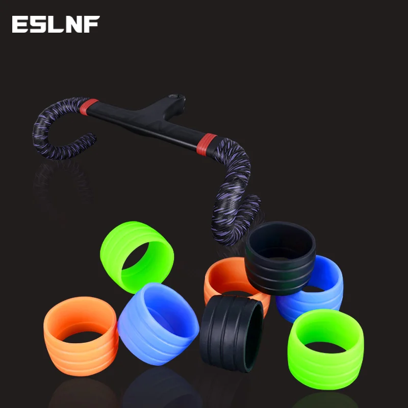 

Silicone Bicycle Handlebar Tape Fixed Ring Bike Plugs Anti-Skip Rubber Waterproof Wear Resistant Bicycle Accessories