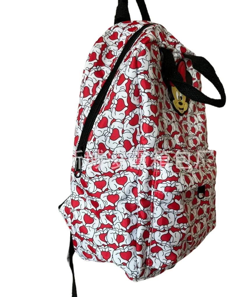 Mochila escolar de doble hombro para niños, mochila de Mickey Mouse de Disney, nueva temporada escolar, 2024