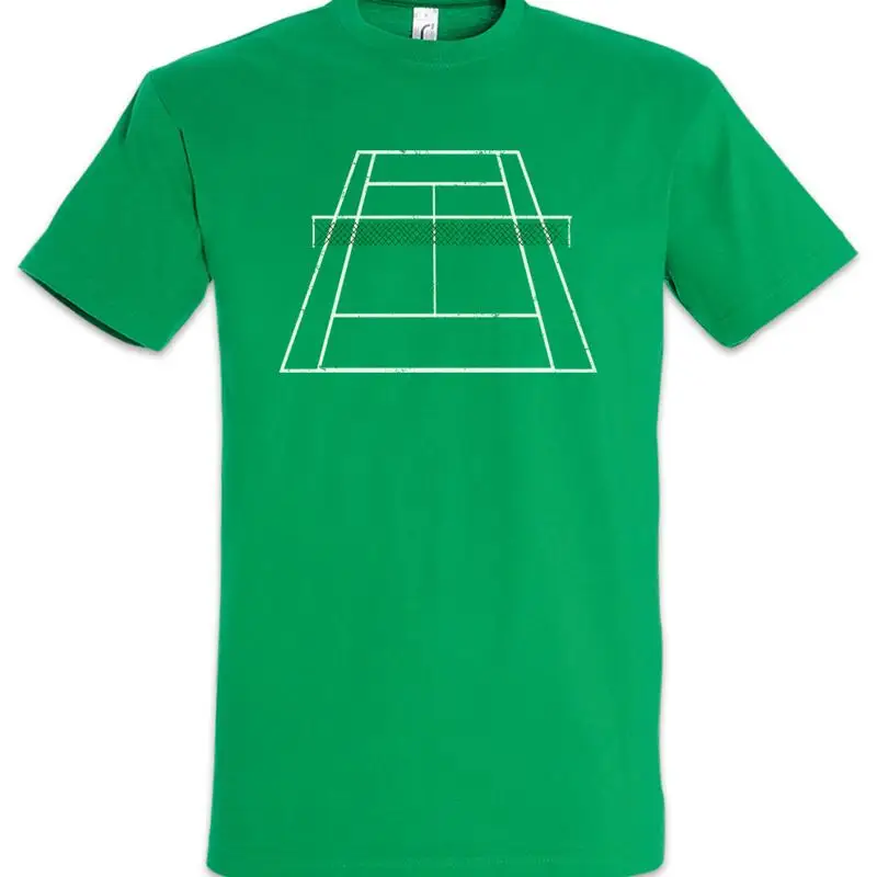 Tennis Court II T Shirt Player Passion Love Addiction Racket Field Ball