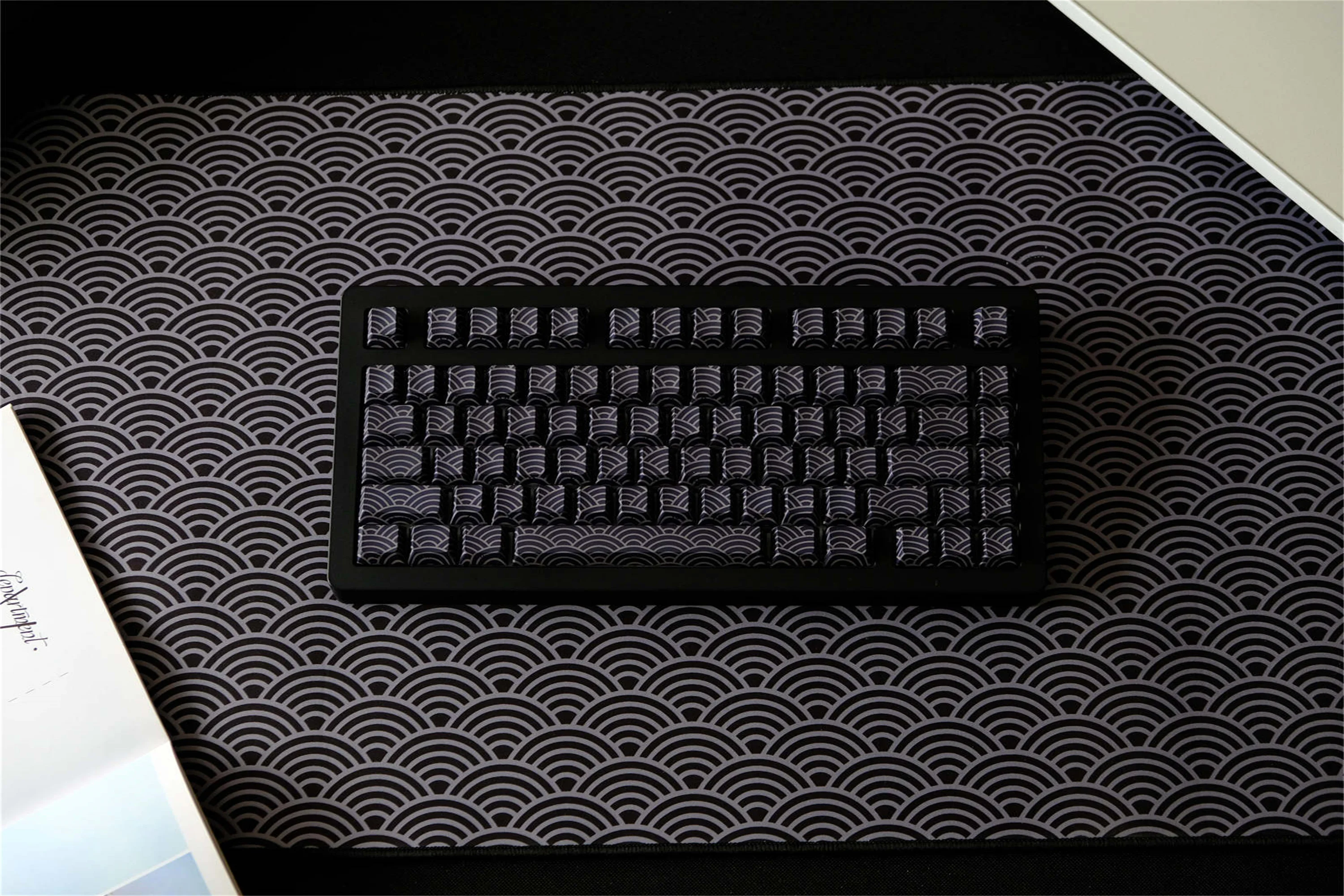 Ripple Side Backlight Set Keycaps 136 Keys PBT Cherry Profile DYE-SUB For MX Switch Wooting Mechanical Keyboard ISO ANSI Layout