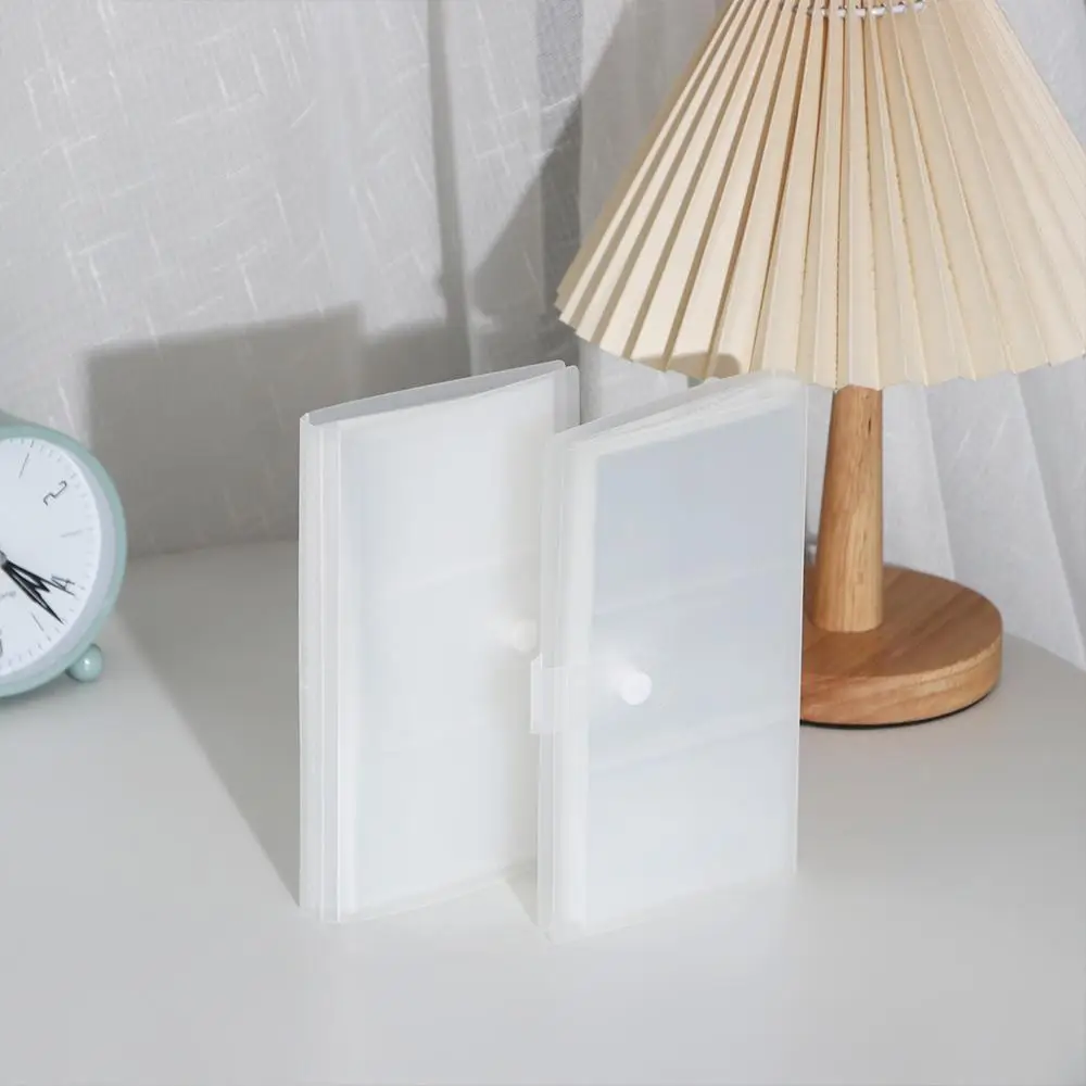 Card Stock Photo Card Book Picture Frame School Supplies Ticket Collection Book Picture Storage Case Card Book ID Card Holder