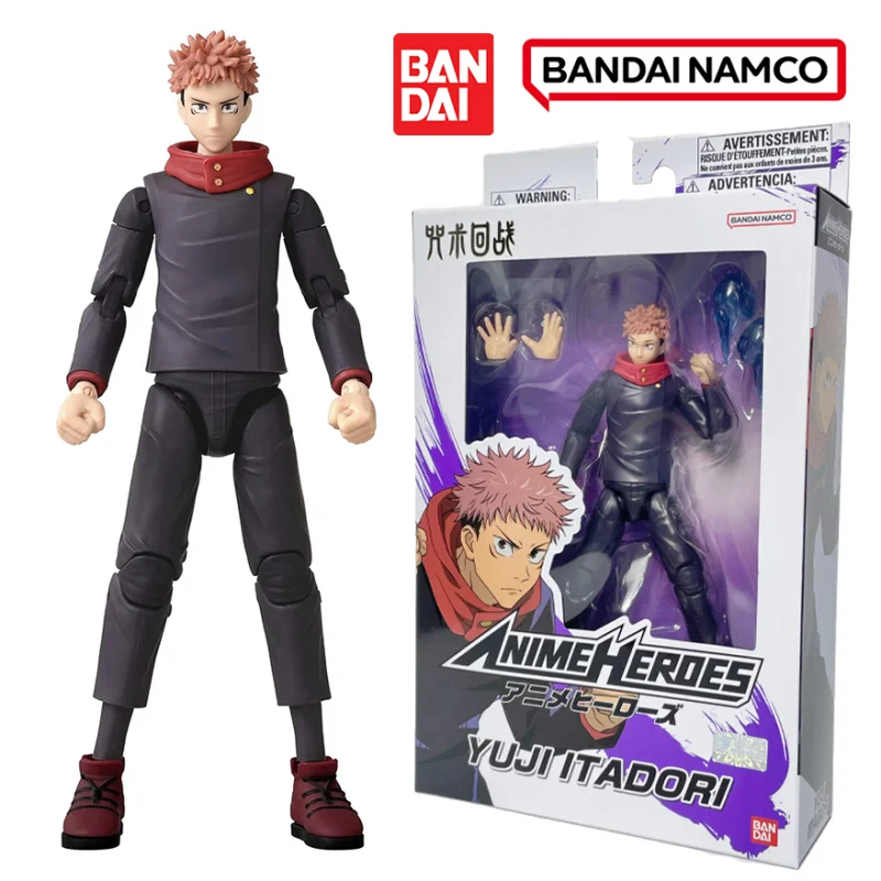 

Bandai Jujutsu Kaisen Anime 17 см экшн-фигурка Gojou Satoru Itadori Yuji Fushiguro Megumi настольное украшение игрушка подарок на день рождения
