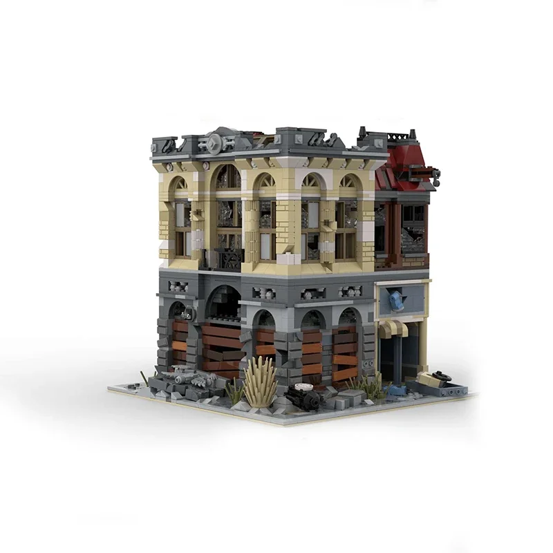 2500 pçs moc tijolos educativos modelo de arquitetura diy tijolo dilapido banco montagem brinquedo criança presente do feriado