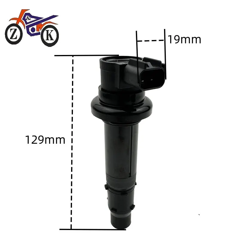 F6T558 Motorcycle Ignition Coil For Yamaha Vmax 1700 FZ1 FZS1 YZF-R1 YZF-R6 YZF-R6S MT-07 1WS RJ15 Bj FZ8 5VY-82310-00-00