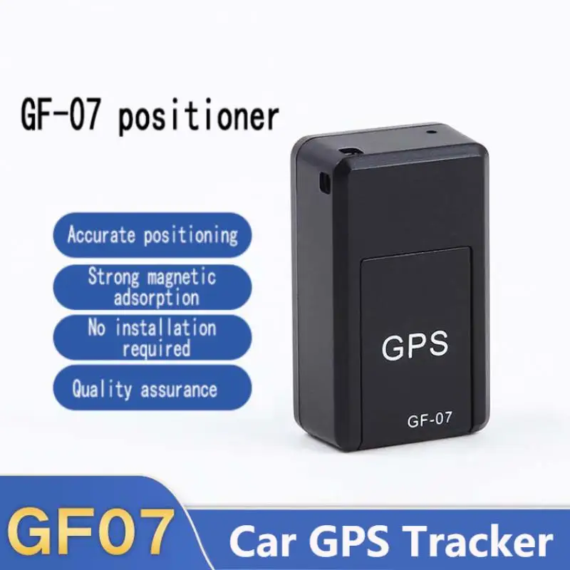 

Mini GPS Tracker Real Time Car Tracking Anti-Theft Children Anti-lost GF-07 Locator Strong Magnetic Mount SIM Message Positioner