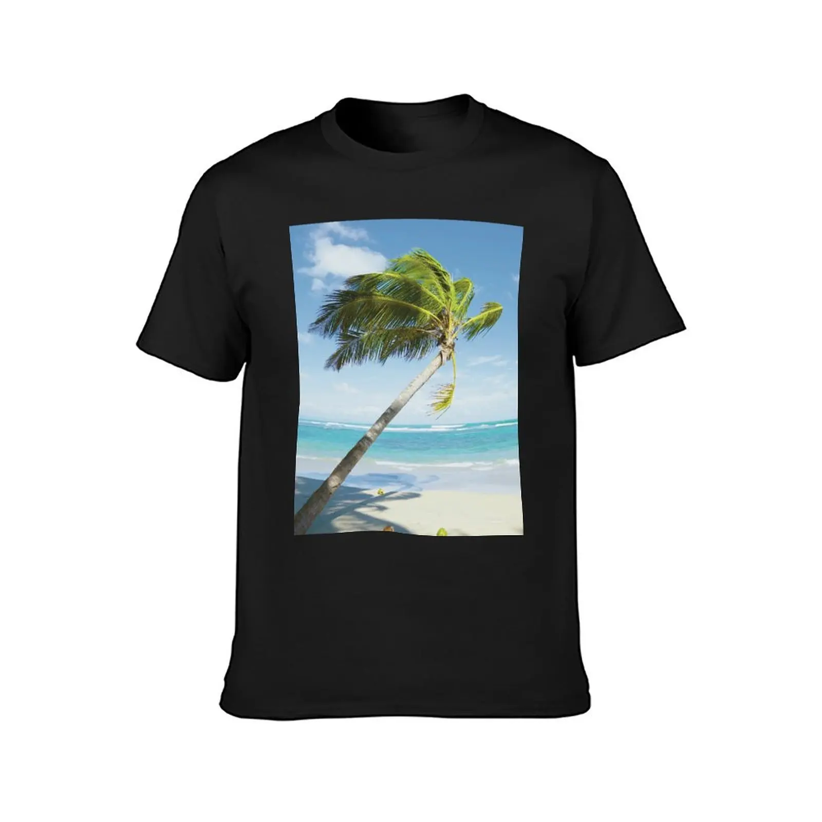 Wind On A Palm Tree In Bali T-Shirt plus size tops sublime anime clothes boys animal print mens t shirt graphic