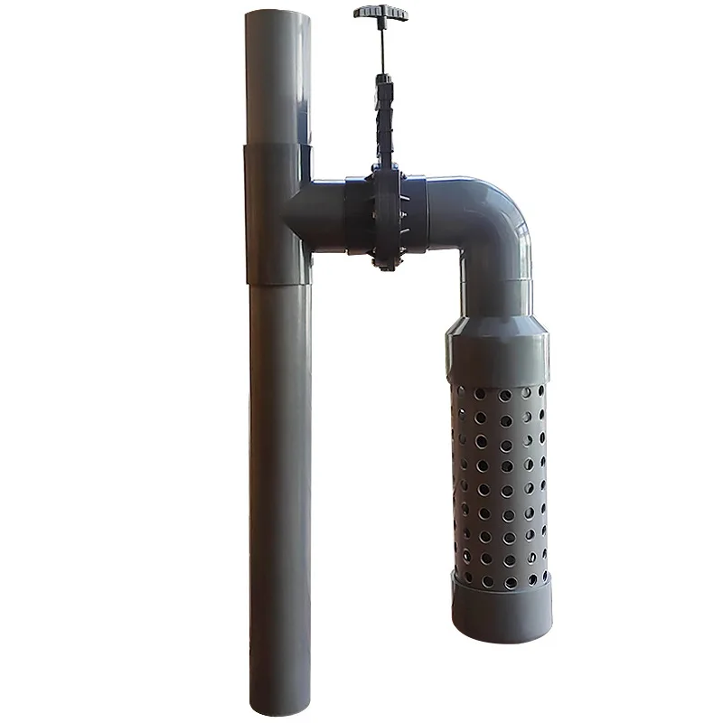75/110mm Water Diversion Pipe Double Layer H Tube for Koi Pond Filter Tank Canvas Pool Filtration