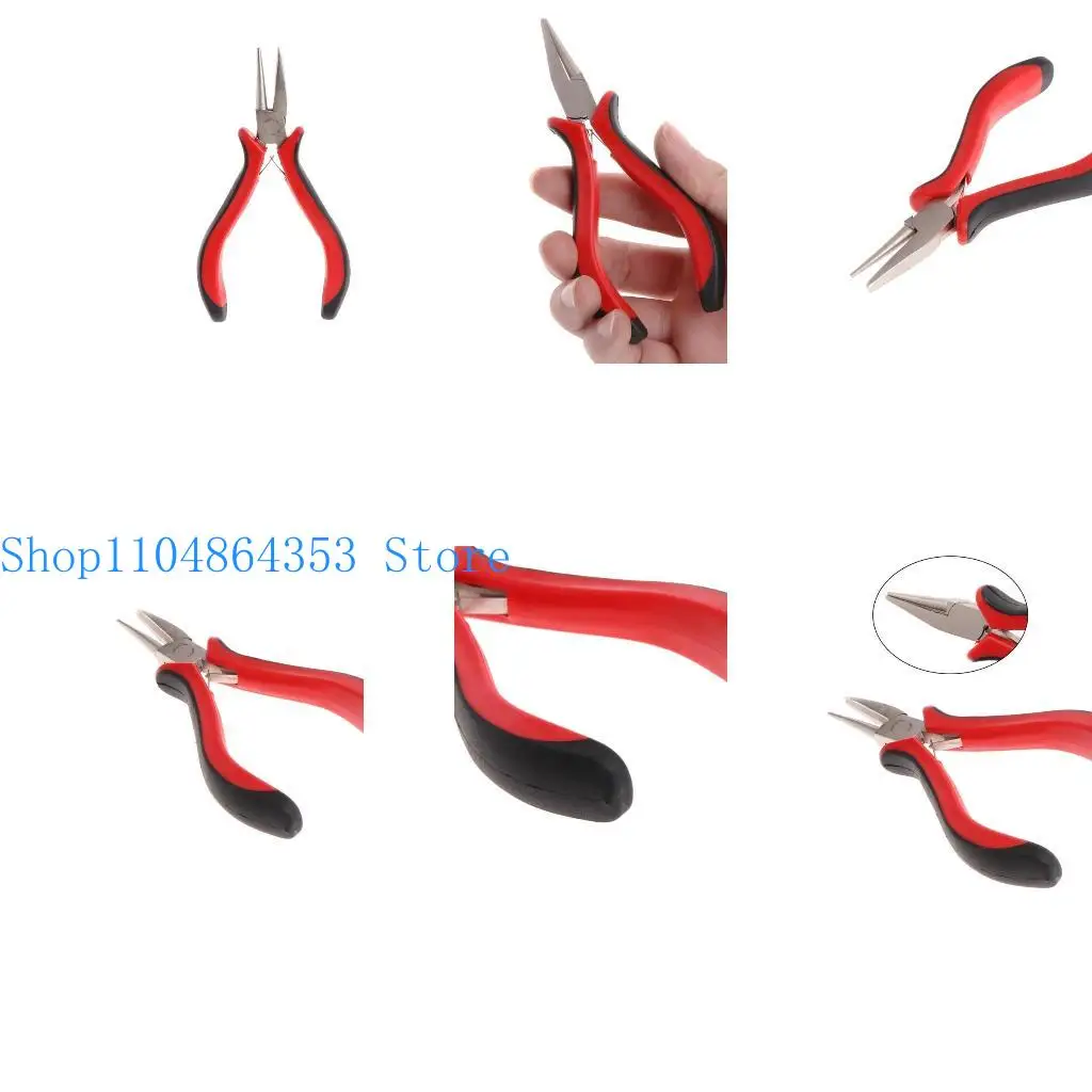 

652F Needle Nose Jewelry Pliers 5 Inches Long Nose Pliers with Long Tapering Mini Pliers for Jewelry Making Bending Wire