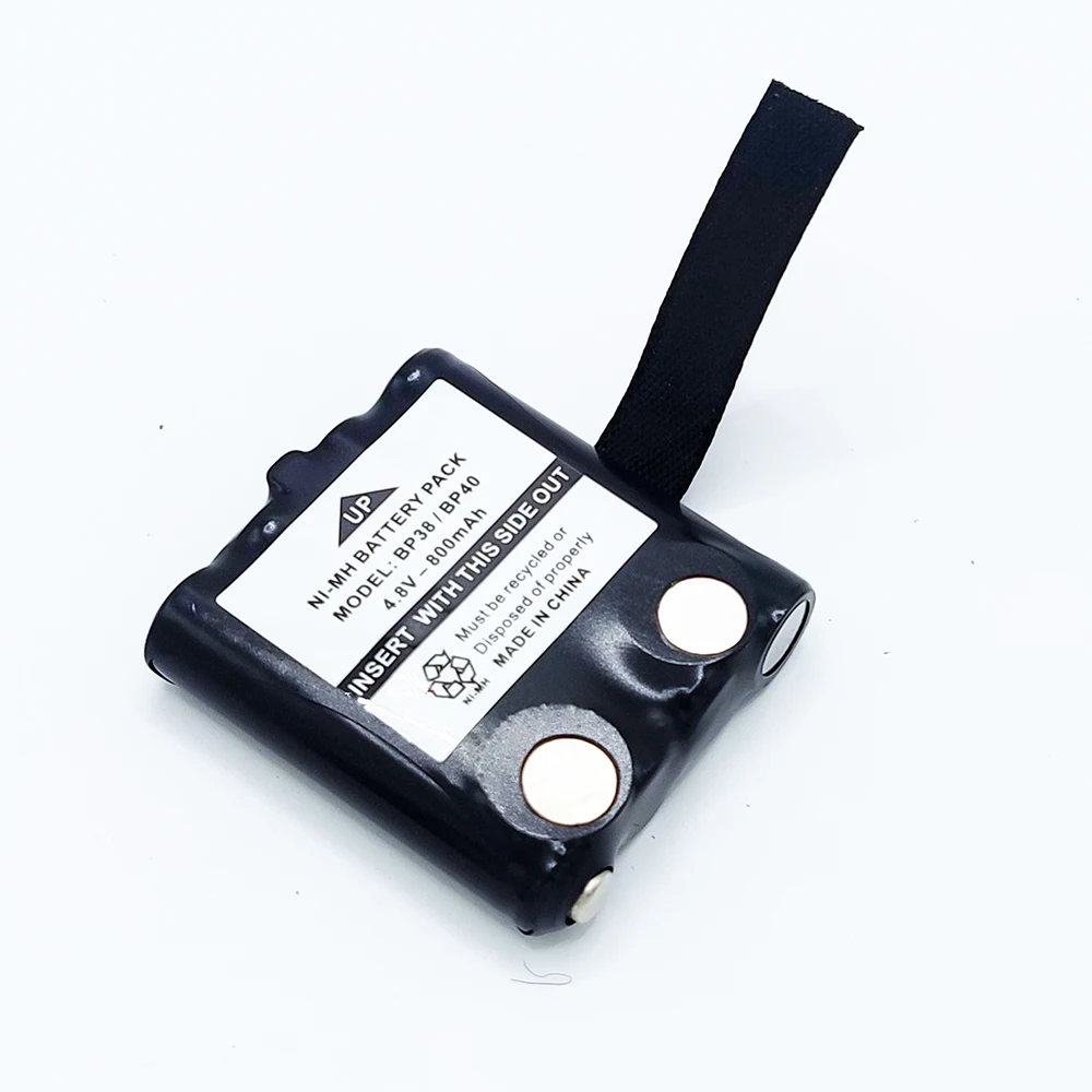 BP38/BP40 NI-MH Battery 800mAh Walkie Talkie Battery for Motorolo T4 T5 T6 T7 T8 Two Way Radios Extra Batteries Replacement Part