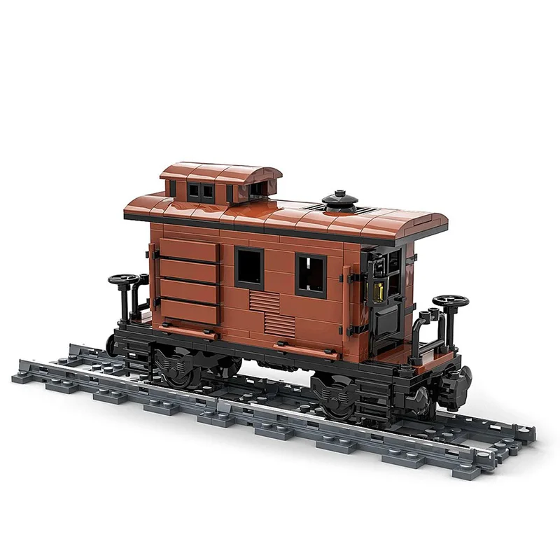 ชุดตัวต่อรถเบรกเก่า 262 ชิ้น MOC แบบประกอบเองได้ ของเล่นเด็กยอดนิยม ชุดตัวต่อเพื่อการศึกษา ของขวัญวันเด็กผู้ชาย