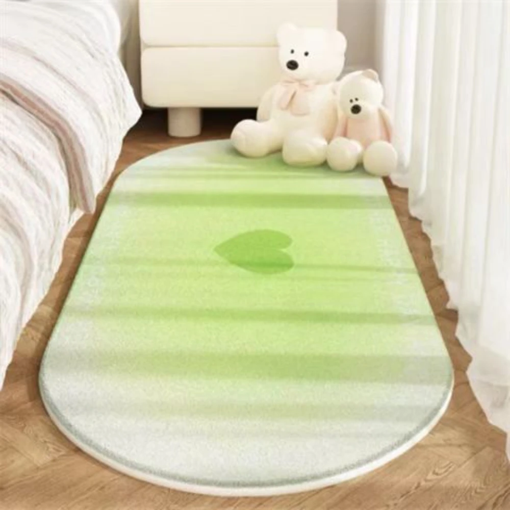 

Коврик VIKAMA для спальни, фланелевой ковер для кровати Ins Dopamine Love, одеяло для окна спальни, полноразложенное крутое одеяло