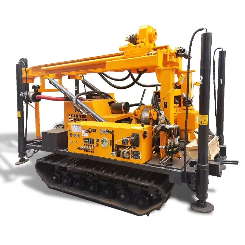 YG Customized JDL-350 JDL280 Top Drive Crawler Mounted Deep Well Drilling Rig Machine Swivel Water Well Drilling Rig