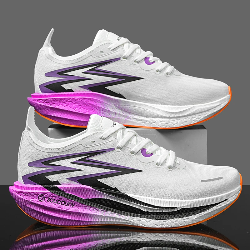 2026 Running Shoes Carbon Plate Marathon Speciality Men Sports Breathable Lightweight Women's Comfortable Leisure Sneakers New