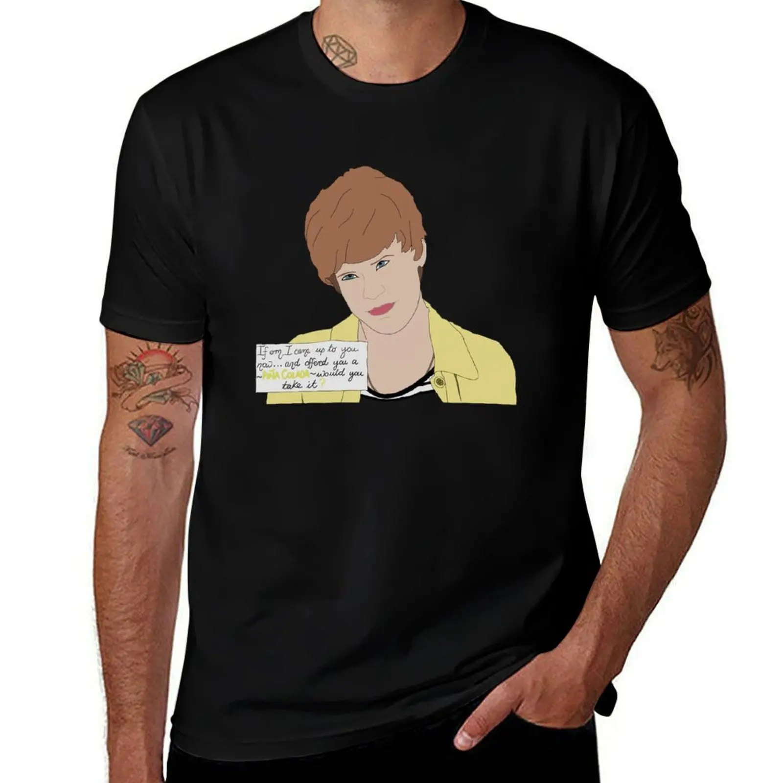 Charity Shop Sue - T-shirt Pina Colada décontracté à manches courtes pour toutes les saisons