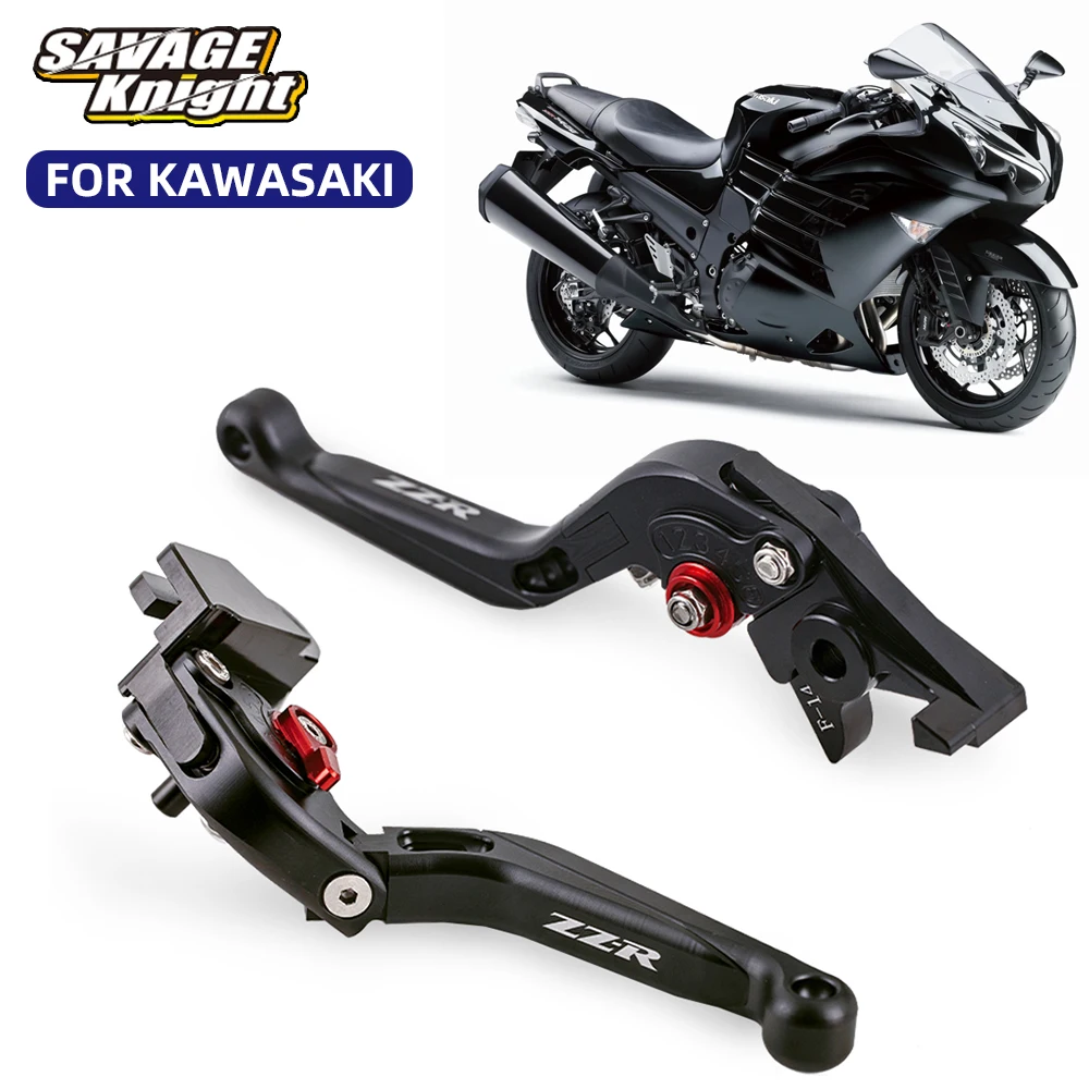 

Рычаги тормозной муфты для KAWASAKI ZZR 250 400 600 1100 ZZR 1200 1400, аксессуары для мотоциклов, регулируемая складная выдвижная ручка