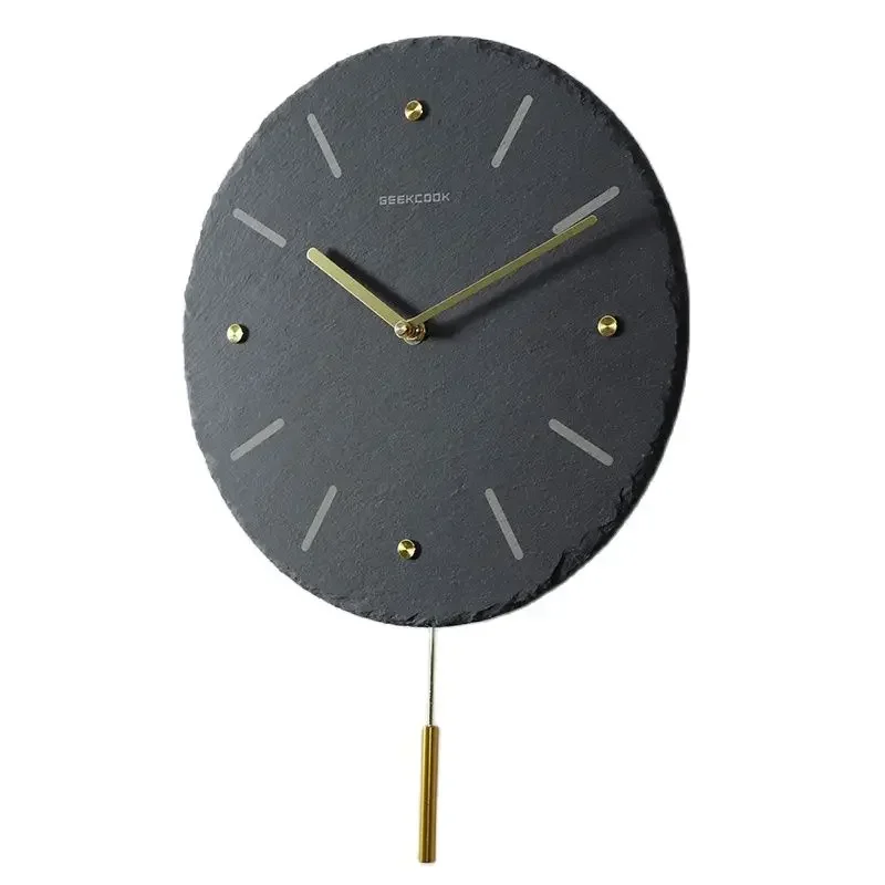 

Modern Pendulum Clock Wall Clock Creative Living Room Large Pow Patrol Mute Clocks Home Bedroom Relogio Parede Home Decor