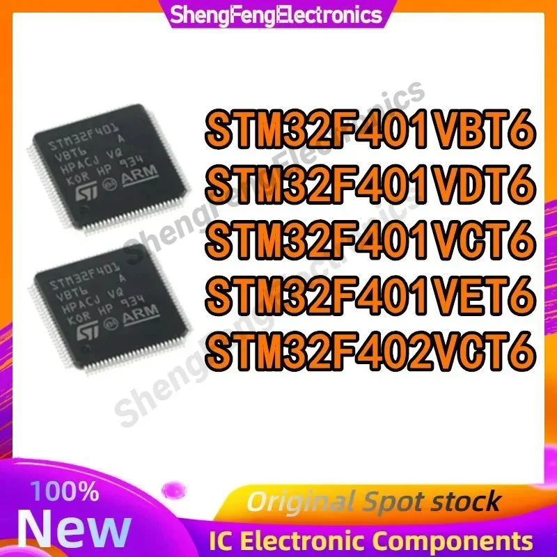 

STM32F401VBT6 STM32F401VCT6 STM32F401VDT6 STM32F401VET6 STM32F402VCT6 STM32F401 STM32F402 STM32F STM32 STM IC MCU Чип LQFP-100