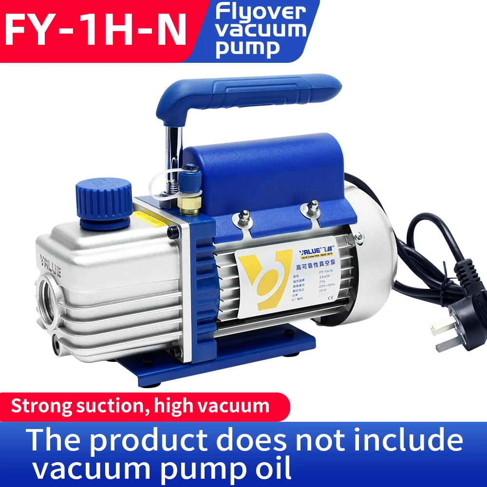 

FY-1H-N HVAC Pump Mini Laboratory Rotary Vane Air Conditioning Maintenance Vacuum Pump